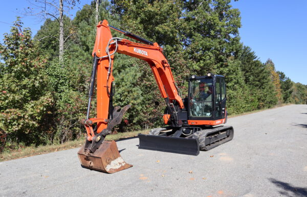 2019 Kubota KX080-4S Midi Excavator