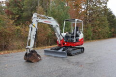 2018 Takeuchi TB240 Mini Excavator