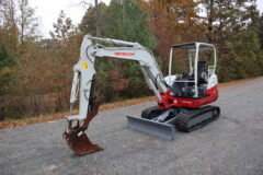 2018 Takeuchi TB240 Mini Excavator