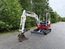 2019 Takeuchi TB235-2 Mini Excavator